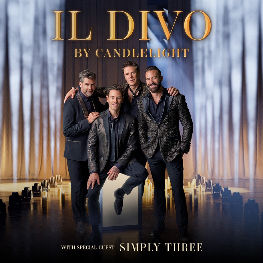 IL Divo by Candlelight with Special Guest Simply Three -February 26, 2026 at 7:30pm
