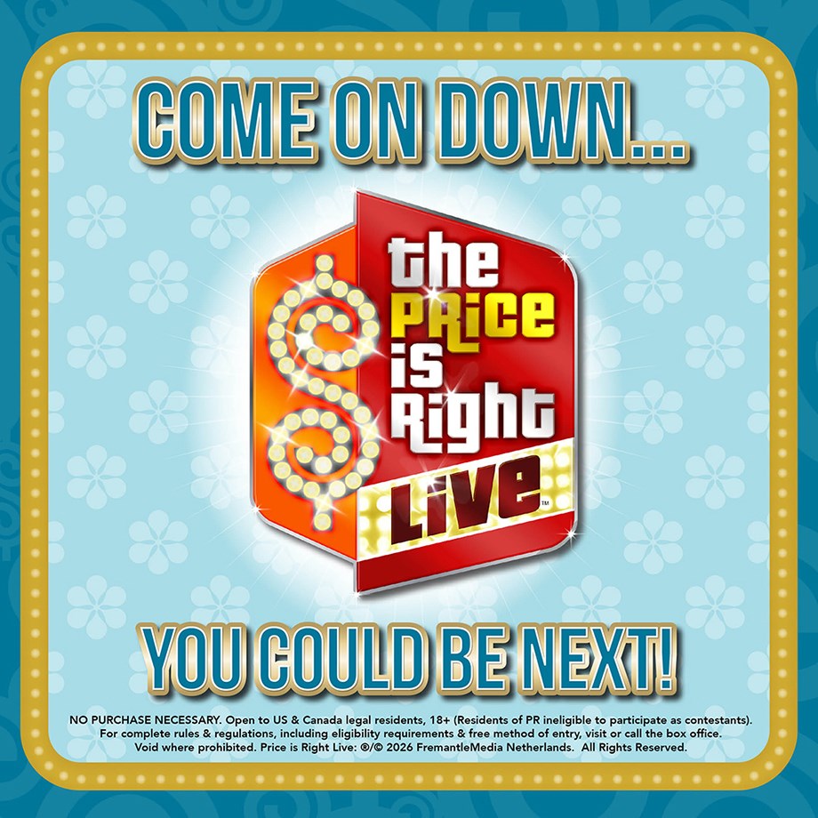 The Price is Right Live -February 22 @ 4 pm
